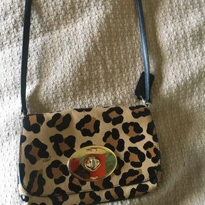 cheetah print coach purse